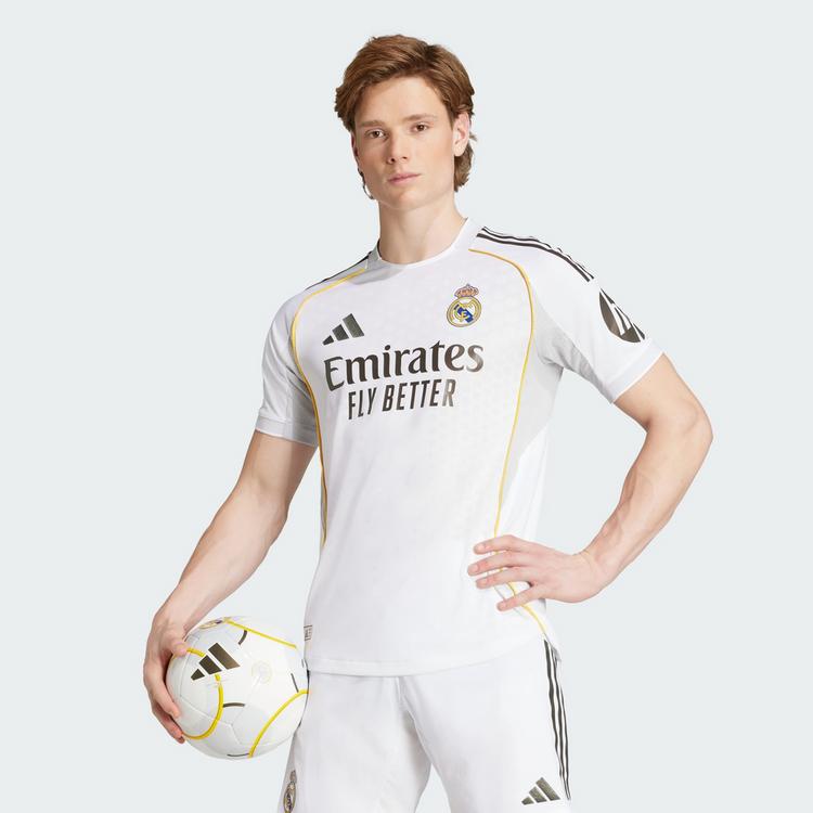 adidas adidas Real Madrid 25/26 Authentic Heimtrikot Teamtrikot Herren - White - 0 | SportScheck