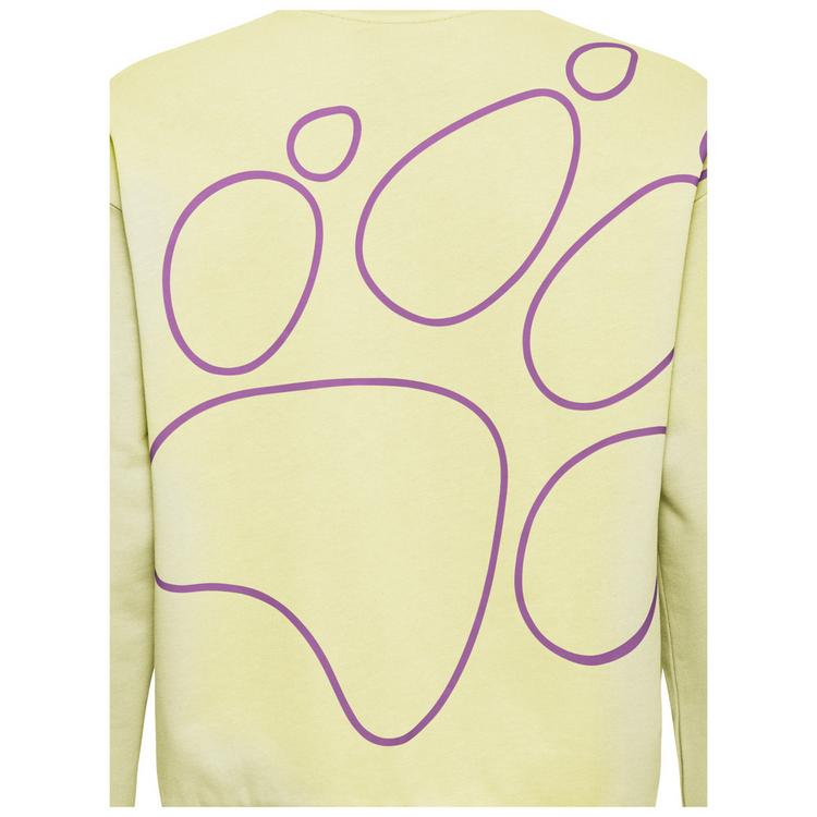 Jack Wolfskin Jack Wolfskin CELEBRATE THE PAW CREWNECK W Fleecepullover Damen - PAW daisy - 2 | SportScheck