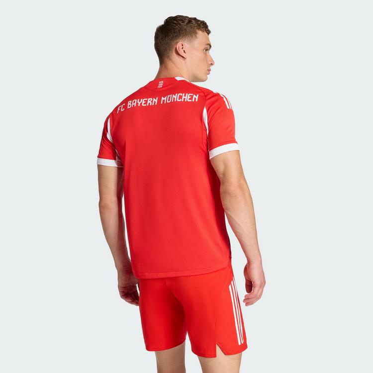 adidas adidas FC Bayern M&uuml;nchen 25/26 Authentic Teamtrikot Herren - Red - 1 | SportScheck