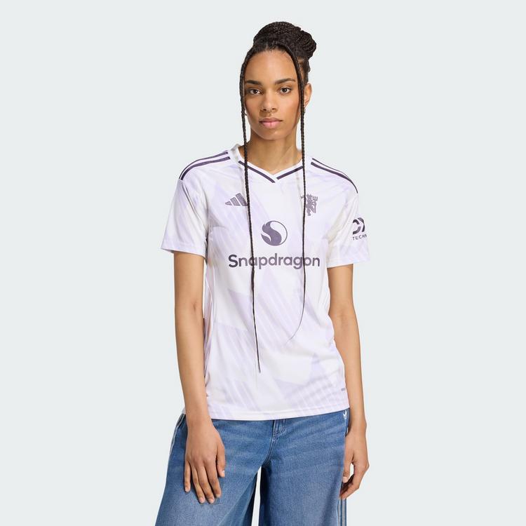 adidas adidas Manchester United 25/26 Ausw&auml;rtstrikot Teamtrikot Damen - White - 0 | SportScheck