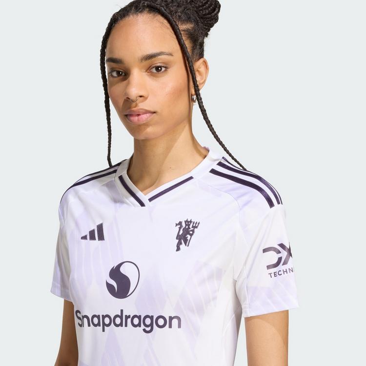 adidas adidas Manchester United 25/26 Ausw&auml;rtstrikot Teamtrikot Damen - White - 1 | SportScheck