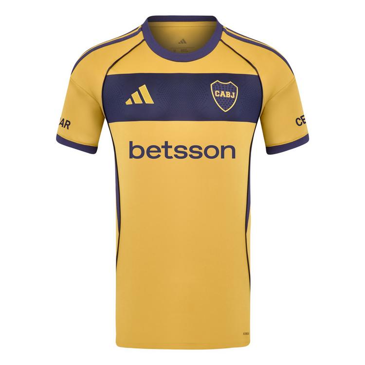 adidas adidas Boca Juniors 25/26 Ausw&auml;rtstrikot Teamtrikot Herren - Pyrite / Shadow Navy / Night Navy - 0 | SportScheck