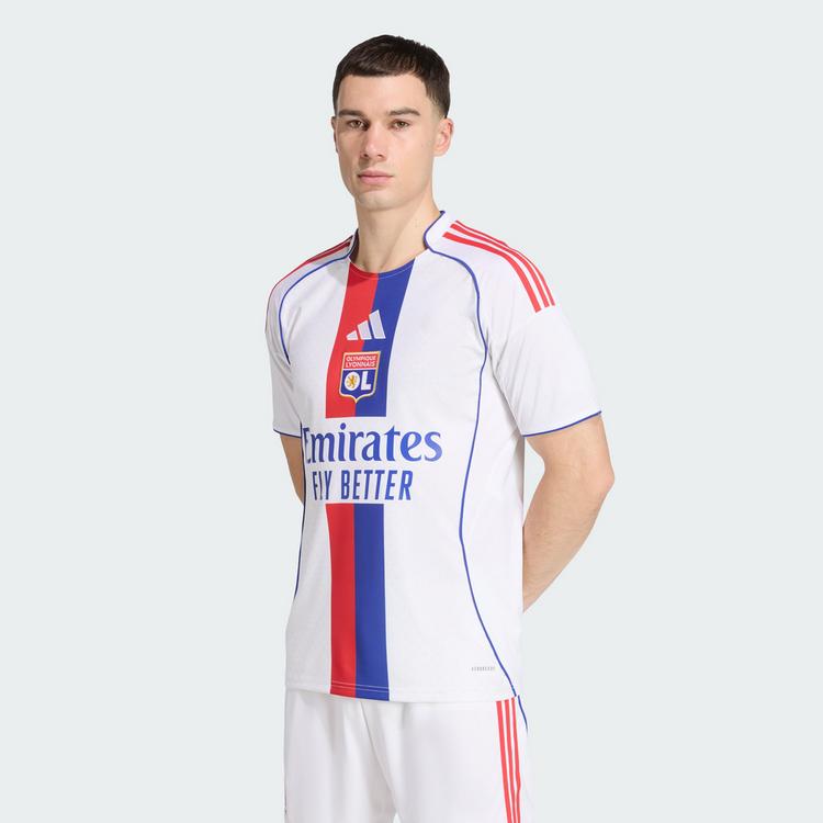 adidas adidas Olympique Lyonnais 25/26 Heimtrikot Teamtrikot Herren - White - 0 | SportScheck