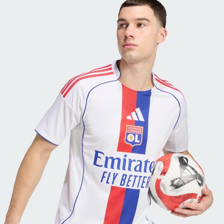 adidas adidas Olympique Lyonnais 25/26 Heimtrikot Teamtrikot Herren - White - 1 | SportScheck