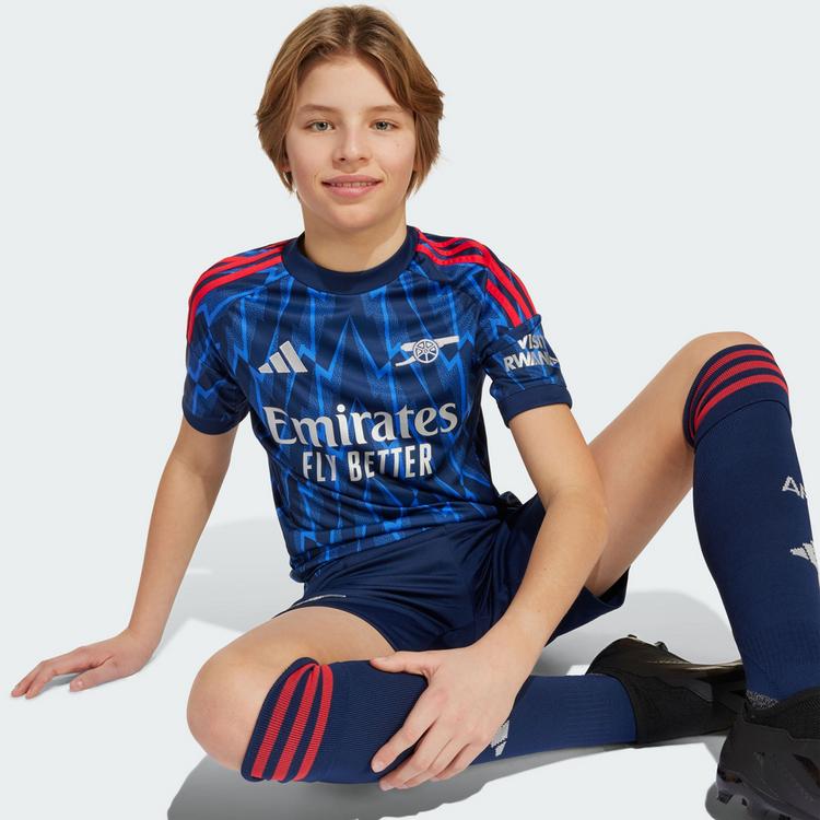 adidas adidas FC Arsenal 25/26 Ausw&auml;rtstrikot Teamtrikot Kinder - Night Indigo / Grey Two - 2 | SportScheck