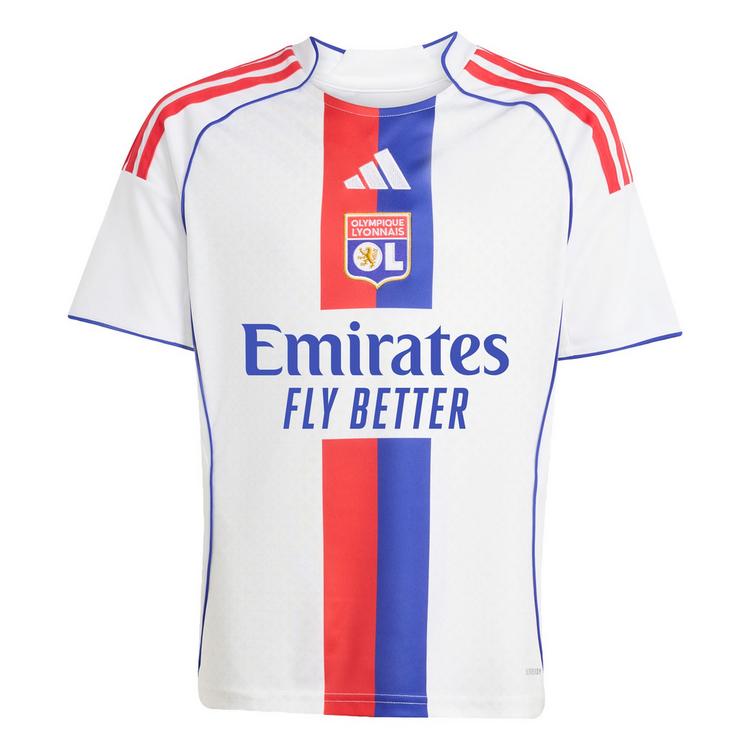 adidas adidas Olympique Lyon 25/26 Kids Heimtrikot Teamtrikot Kinder - White - 0 | SportScheck