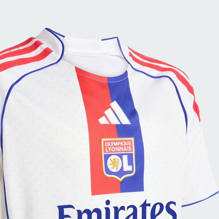 adidas adidas Olympique Lyon 25/26 Kids Heimtrikot Teamtrikot Kinder - White - 3 | SportScheck