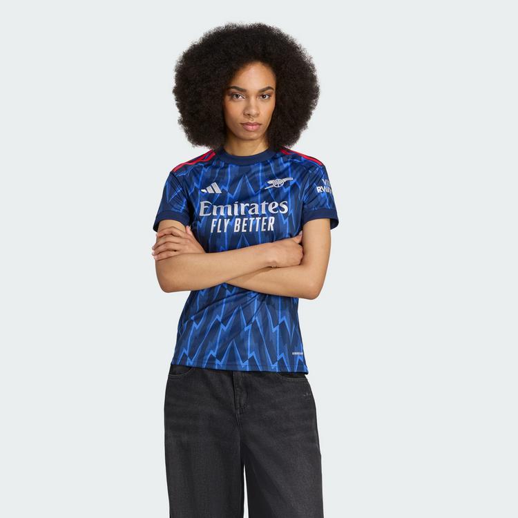 adidas adidas Arsenal 25/26 Ausw&auml;rtstrikot Teamtrikot Damen - Night Indigo / Grey Two - 0 | SportScheck