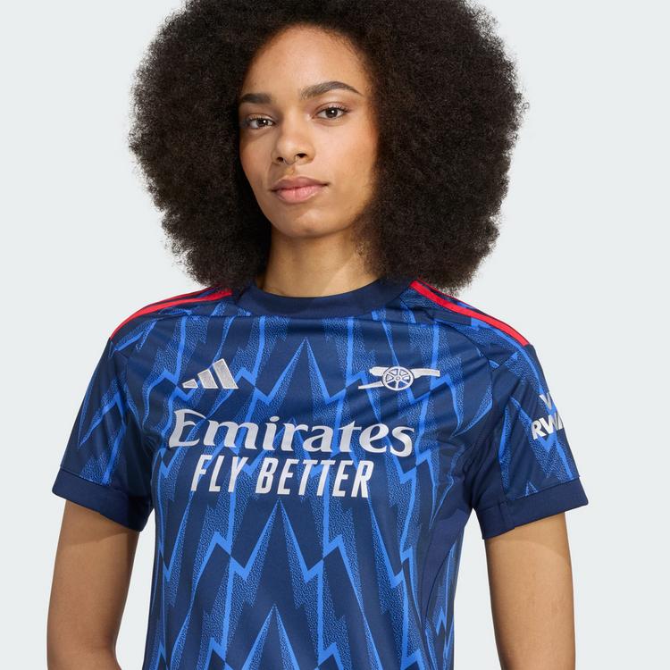 adidas adidas Arsenal 25/26 Ausw&auml;rtstrikot Teamtrikot Damen - Night Indigo / Grey Two - 1 | SportScheck