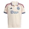 adidas Ajax Amsterdam 25/26 Ausweichtrikot Teamtrikot Kinder - Halo Ivory