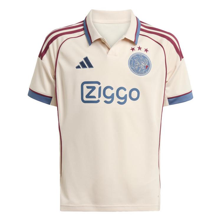 adidas adidas Ajax Amsterdam 25/26 Ausweichtrikot Teamtrikot Kinder - Halo Ivory - 0 | SportScheck