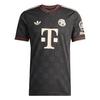 adidas FC Bayern M&uuml;nchen 25/26 Authentic Teamtrikot Herren - Black / Halo Ivory