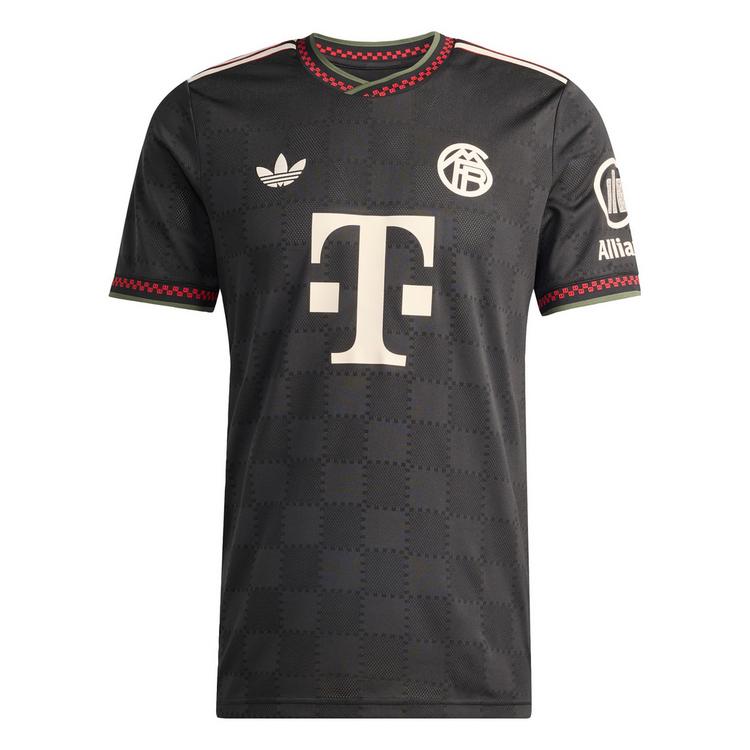 adidas adidas FC Bayern M&uuml;nchen 25/26 Authentic Teamtrikot Herren - Black / Halo Ivory - 0 | SportScheck