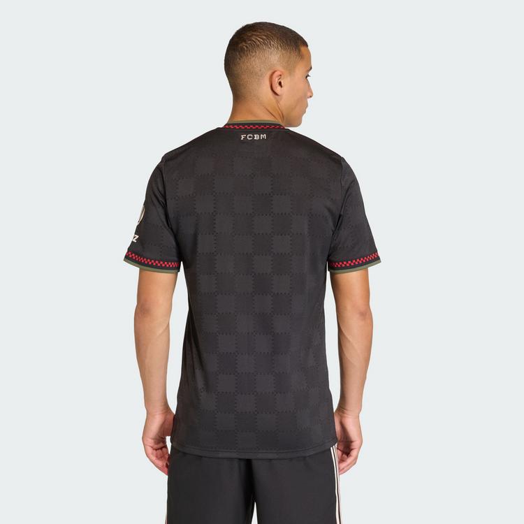 adidas adidas FC Bayern M&uuml;nchen 25/26 Authentic Teamtrikot Herren - Black / Halo Ivory - 1 | SportScheck