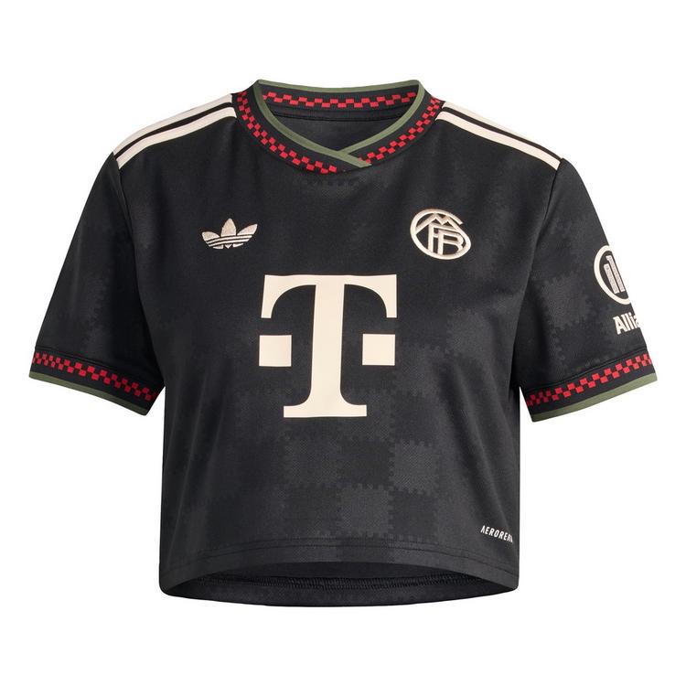adidas adidas FC Bayern M&uuml;nchen 25/26 Ausweichtrikot, Teamtrikot Damen - Black / Halo Ivory - 0 | SportScheck