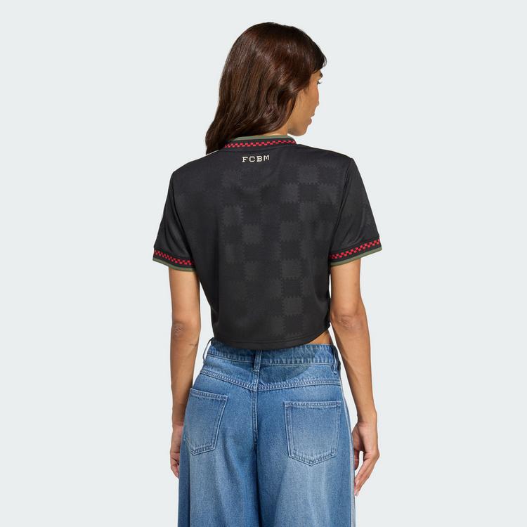 adidas adidas FC Bayern M&uuml;nchen 25/26 Ausweichtrikot, Teamtrikot Damen - Black / Halo Ivory - 1 | SportScheck