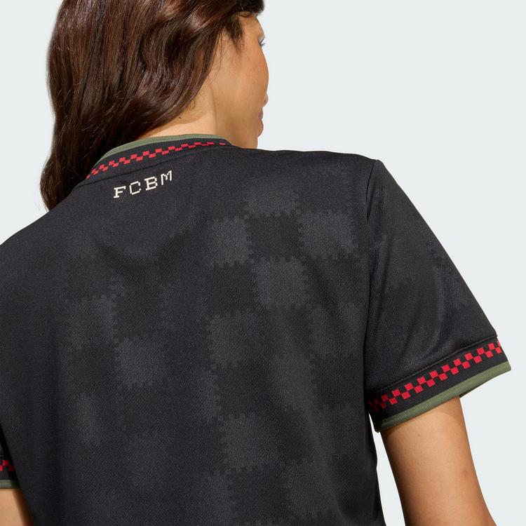 adidas adidas FC Bayern M&uuml;nchen 25/26 Ausweichtrikot, Teamtrikot Damen - Black / Halo Ivory - 2 | SportScheck
