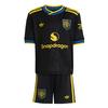 adidas Manchester United 25/26 Teamtrikot Kinder - Black