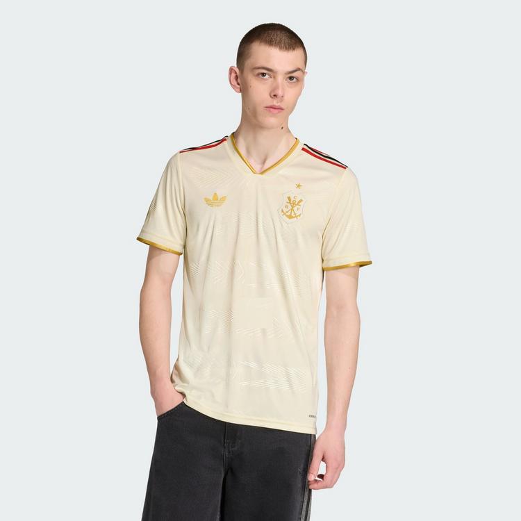 adidas adidas CR Flamengo 25 Ausweichtrikot Teamtrikot Herren - Cream White - 0 | SportScheck