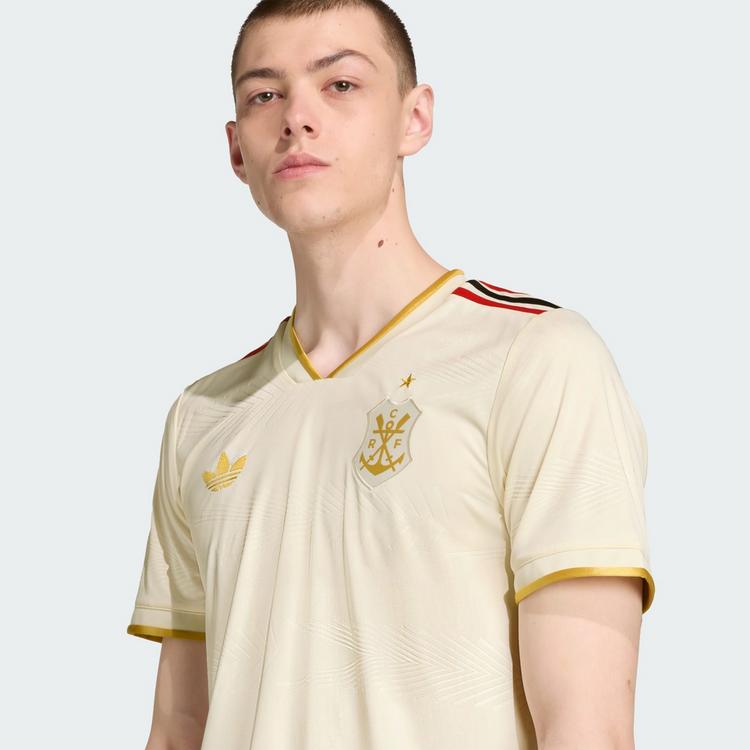 adidas adidas CR Flamengo 25 Ausweichtrikot Teamtrikot Herren - Cream White - 1 | SportScheck