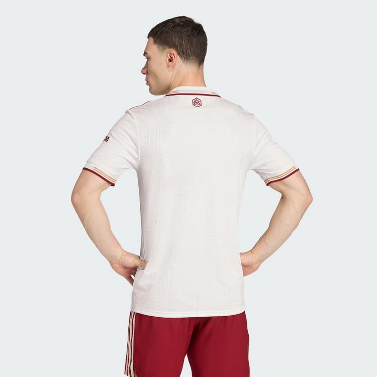 adidas adidas FC Arsenal 25/26 Ausweichtrikot Teamtrikot Herren - Cloud White / Team Coll Burgundy 2 - 1 | SportScheck