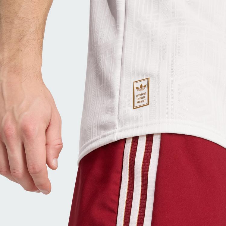 adidas adidas FC Arsenal 25/26 Ausweichtrikot Teamtrikot Herren - Cloud White / Team Coll Burgundy 2 - 2 | SportScheck