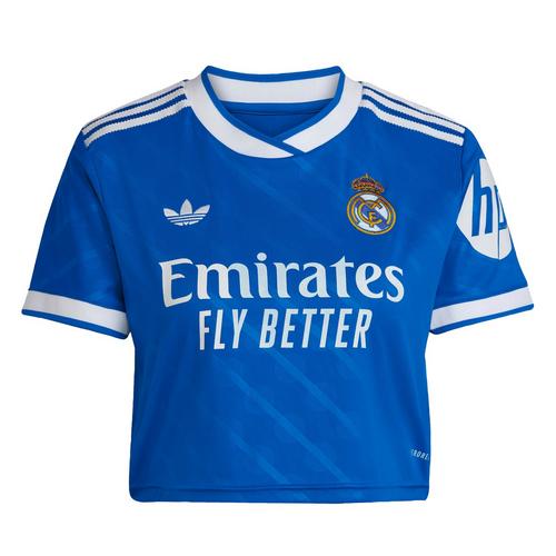 adidas Real Madrid 25/26 K&uuml;rzer geschnittenes Teamtrikot Damen