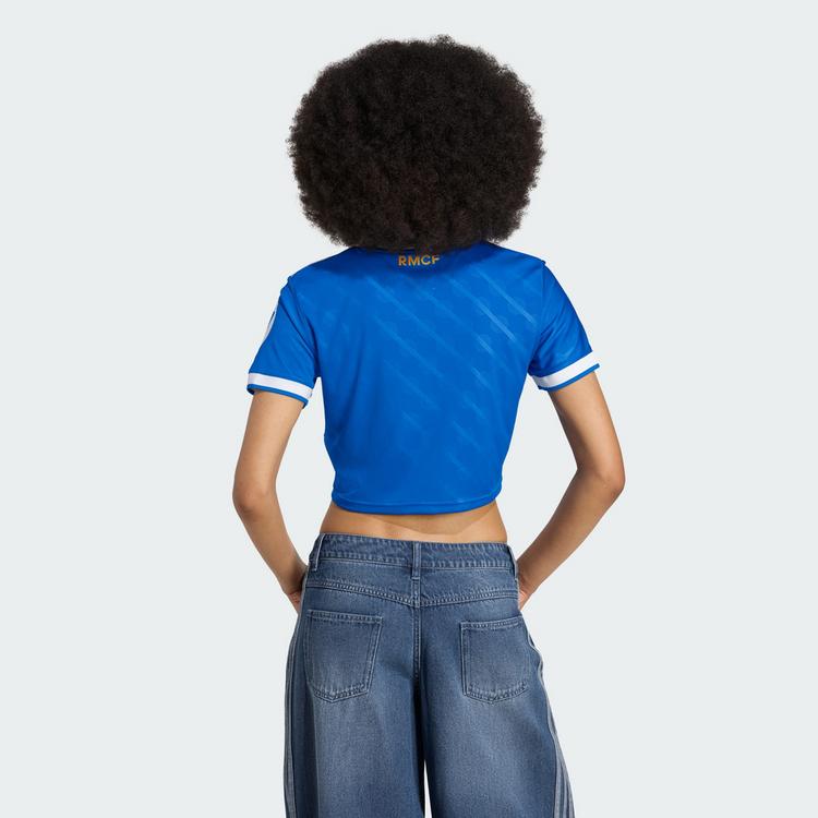 adidas adidas Real Madrid 25/26 K&uuml;rzer geschnittenes Teamtrikot Damen - Blue Bird - 1 | SportScheck