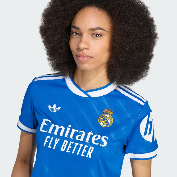 adidas adidas Real Madrid 25/26 K&uuml;rzer geschnittenes Teamtrikot Damen - Blue Bird - 2 | SportScheck