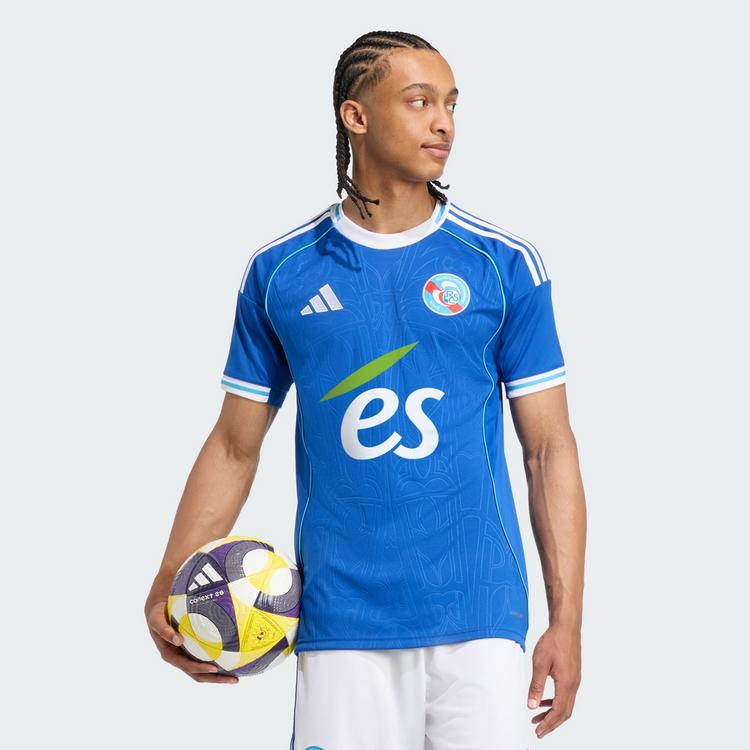 adidas adidas RC Strasbourg 25/26 Heimtrikot Teamtrikot Herren - Royal Blue - 0 | SportScheck