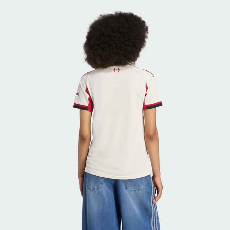 adidas adidas Liverpool FC 25/26 Ausw&auml;rtstrikot Teamtrikot Damen - Wonder White - 1 | SportScheck