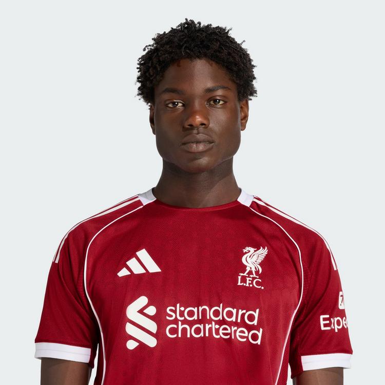 adidas adidas Liverpool FC 25/26 Heim Authentic Trikot Teamtrikot Herren - Strawberry Red - 1 | SportScheck