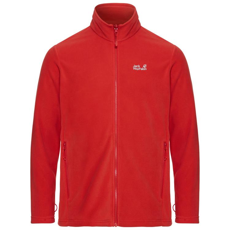 Jack Wolfskin Jack Wolfskin TAUNUS 100 FZ M Fleecejacke Herren - siren red - 0 | SportScheck