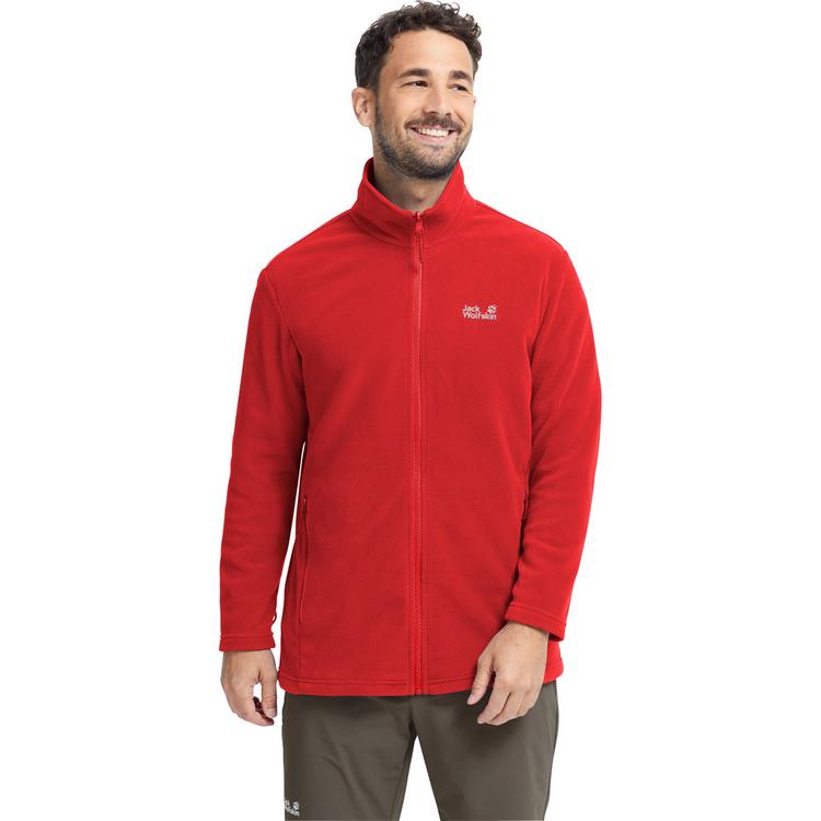 Jack Wolfskin Jack Wolfskin TAUNUS 100 FZ M Fleecejacke Herren - siren red - 0 | SportScheck