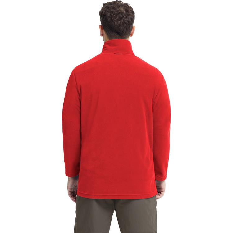 Jack Wolfskin Jack Wolfskin TAUNUS 100 FZ M Fleecejacke Herren - siren red - 1 | SportScheck