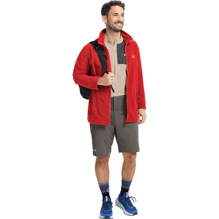 Jack Wolfskin Jack Wolfskin TAUNUS 100 FZ M Fleecejacke Herren - siren red - 2 | SportScheck