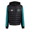 adidas MERCEDES - AMG PETRONAS FORMULA 1 TEAM Regenjacke Herren - Black / Semi Mint Rush