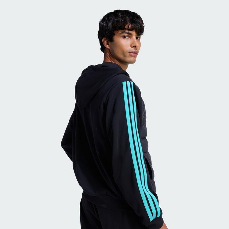 adidas adidas MERCEDES - AMG PETRONAS FORMULA 1 TEAM Regenjacke Herren - Black / Semi Mint Rush - 1 | SportScheck