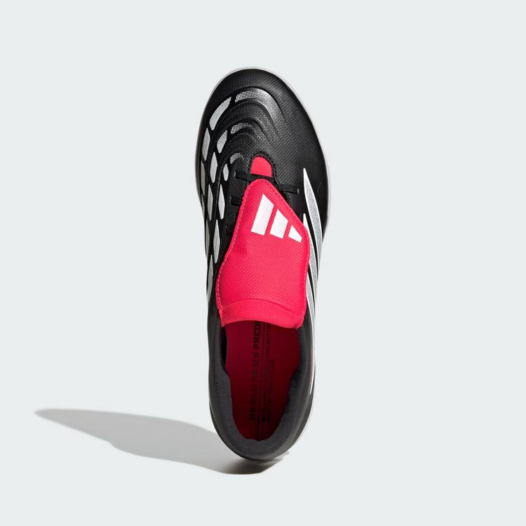 adidas adidas PREDATOR CLUB Sala Fold-Over Tongue Fu&szlig;ballschuhe - Core Black / Cloud White / Lucid Red - 0 | SportScheck