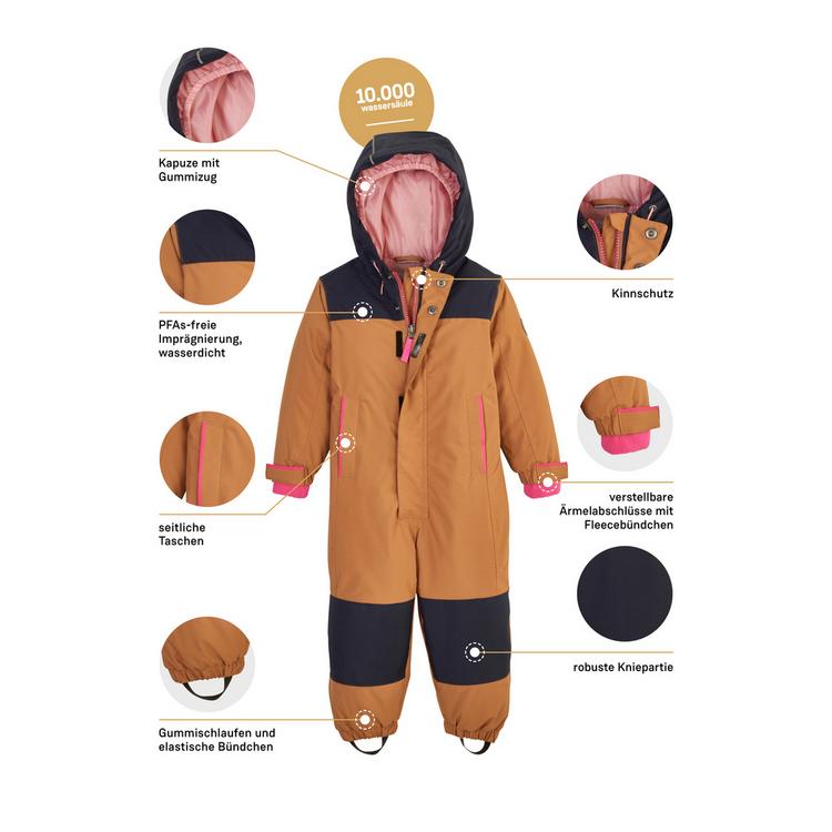 first instinct by killtec first instinct by killtec FIOW 11 MNS ONPC Skihose Kinder - Braun5913 - 8 | SportScheck