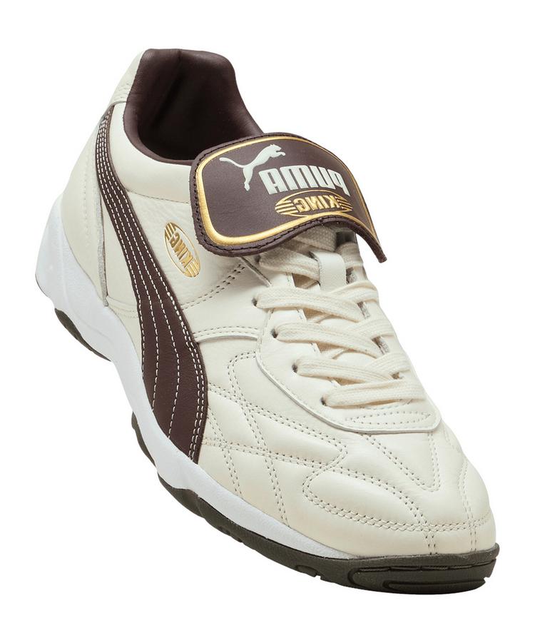 PUMA PUMA King Indoor Wei&szlig; Sneaker - weissbraun - 3 | SportScheck