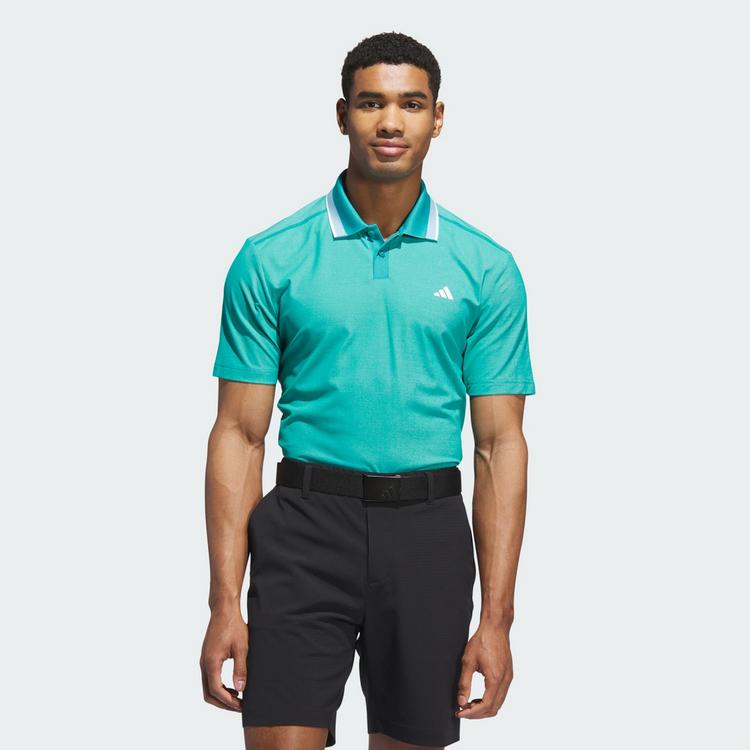 adidas adidas Ultimate365 Tour Twistknit Pikee Funktionsshirt Herren - Pure Teal - 0 | SportScheck