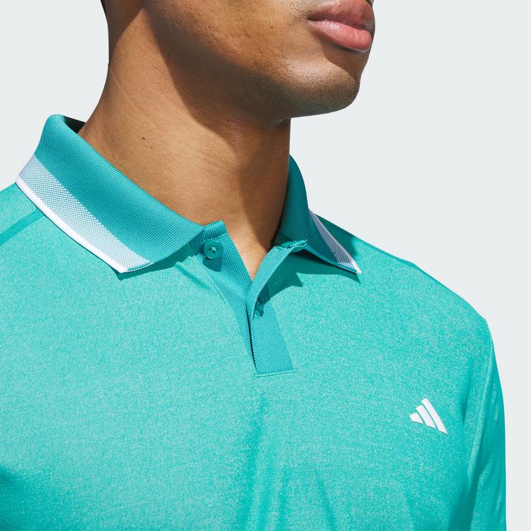 adidas adidas Ultimate365 Tour Twistknit Pikee Funktionsshirt Herren - Pure Teal - 0 | SportScheck