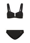 Lascana Bandeau-Bikini Bikini Set Damen - schwarz