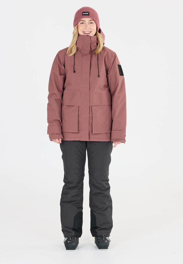 SLOPE SLOPE Chescott Skijacke Damen - 4343 Rose Brown - 0 | SportScheck