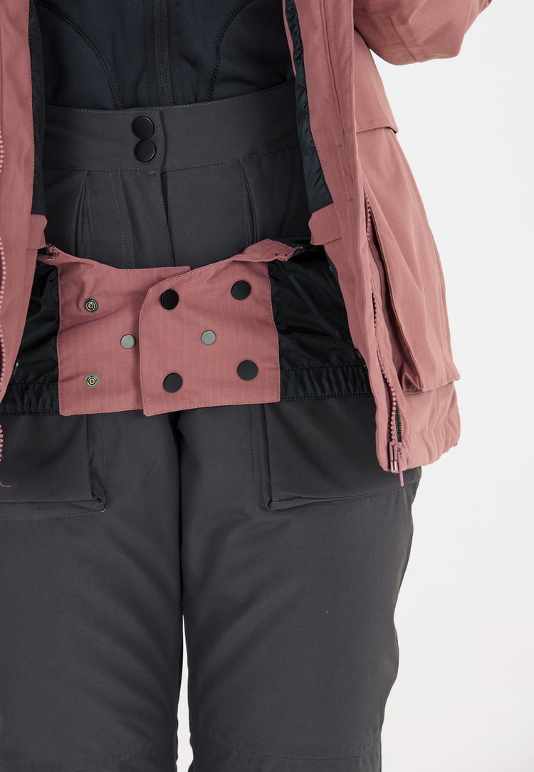 SLOPE SLOPE Chescott Skijacke Damen - 4343 Rose Brown - 3 | SportScheck