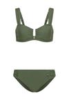 Lascana Bandeau-Bikini Bikini Set Damen - oliv