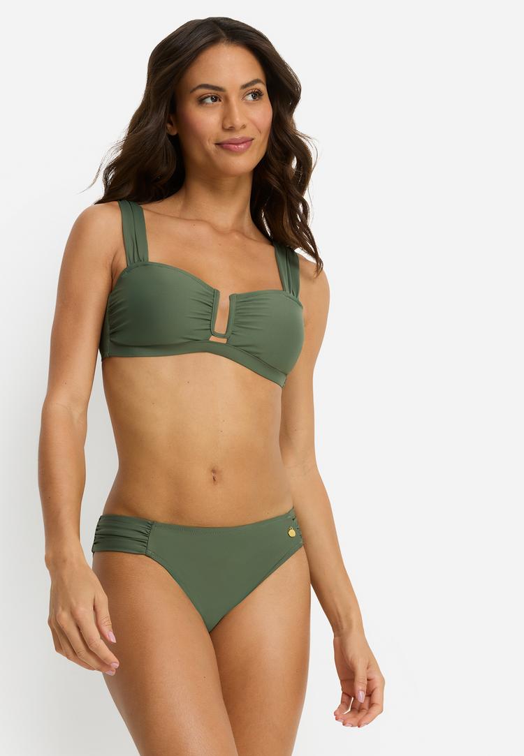 Lascana Lascana Bandeau-Bikini Bikini Set Damen - oliv - 1 | SportScheck