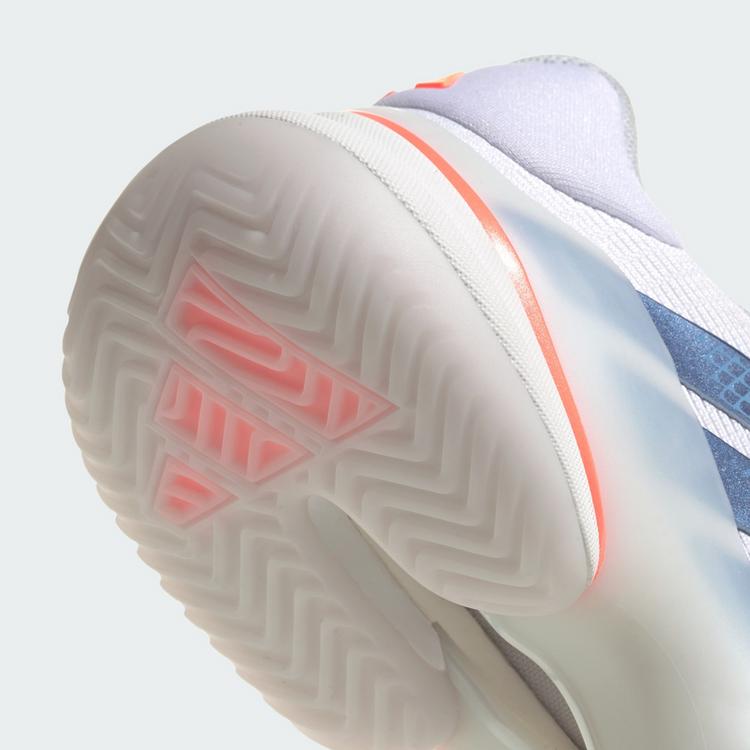 adidas adidas Barricade 14 Tennisschuh Tennisschuhe Damen - Cloud White / Halo Blue / Beam Orange - 6 | SportScheck