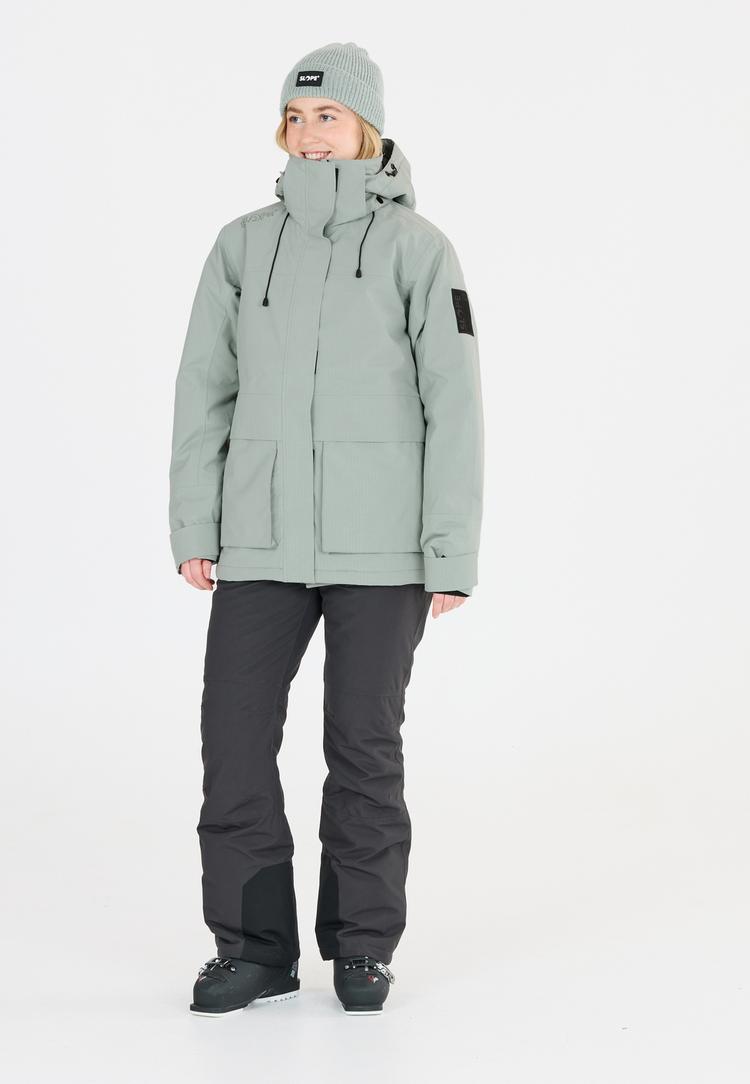 SLOPE SLOPE Chescott Skijacke Damen - 3103 Slate Gray - 0 | SportScheck